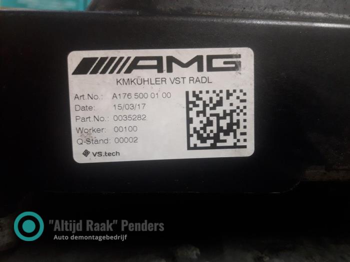 Gebruikte Intercooler Mercedes A (W176) 2.0 A-45 AMG Turbo 16V 4-Matic Prijs op aanvraag aangeboden door "Altijd Raak" Penders