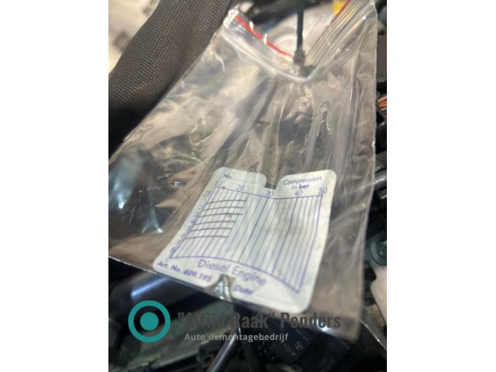 Motor van een Mercedes-Benz CLS (C218) 350 CDI BlueTEC 3.0 V6 24V 2017