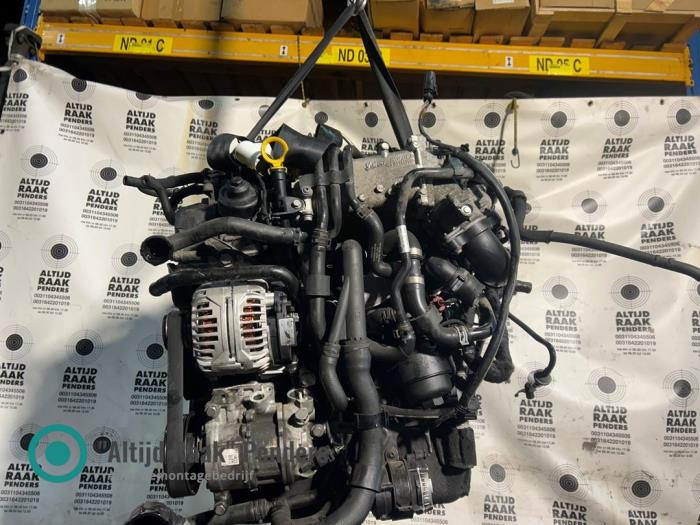 Motor van een Volkswagen Golf VII (AUA) 2.0 GTD 16V 2015