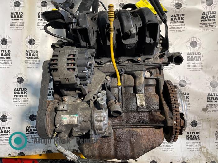 Motor Renault Twingo II (CN), 2007 / 2014 1.2 16V, Hatchback, 2Dr, Benzine, 1.149cc, 55kW (75pk), FWD, D4F764; D4FE7; D4F772; D4FJ7; D4F770, 2007-03 / 2014-09 (Gebruikt)