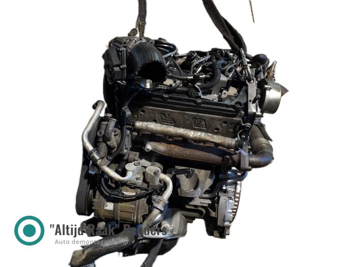 Motor van een Volkswagen Touareg (7LA/7L6) 3.0 TDI V6 24V 2007