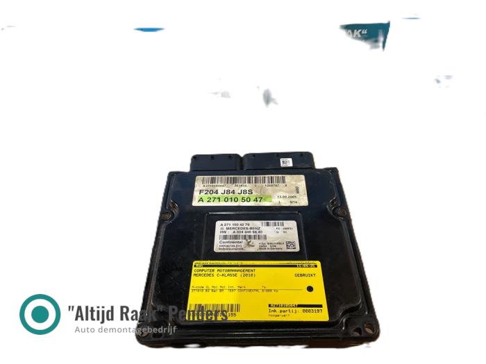 Gebruikte Computer Motormanagement Mercedes C Estate (S204) 1.6 C-180K 16V BlueEfficiency Prijs op aanvraag aangeboden door "Altijd Raak" Penders
