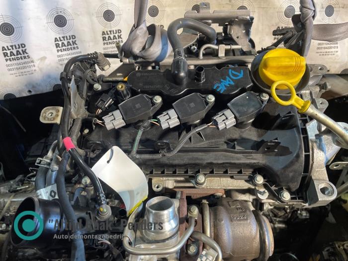 Motor Renault Clio V (RJAB), 2019 1.0 TCe 100 12V, Hatchback, 4Dr, Benzine, 999cc, 74kW (101pk), FWD, H4D450; H4DB4; H4D452; H4D460; H4DD4; H4D472, 2019-06, RJABE2MT (Gebruikt)