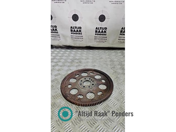 Starterkrans van een SsangYong Actyon Sports II 2.0 Xdi 16V 2WD 2013