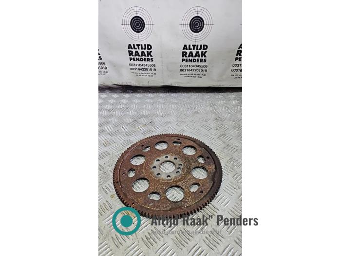 Starterkrans van een SsangYong Actyon Sports II 2.0 Xdi 16V 2WD 2013