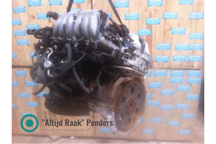 Motor van een Toyota Supra (JZA80) 3.0 i 24V 1995