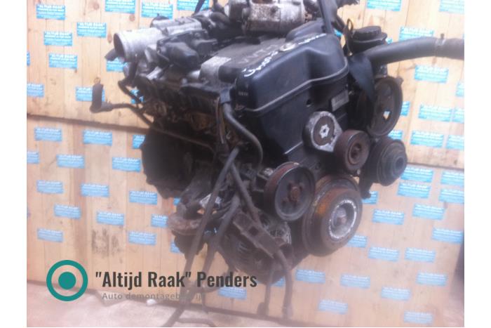 Motor van een Toyota Supra (JZA80) 3.0 i 24V 1995