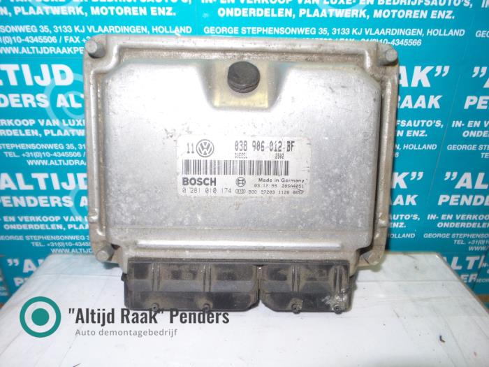 Gebruikte Computer Motormanagement Volkswagen Golf IV (1J1) 1.9 SDI Prijs op aanvraag aangeboden door "Altijd Raak" Penders