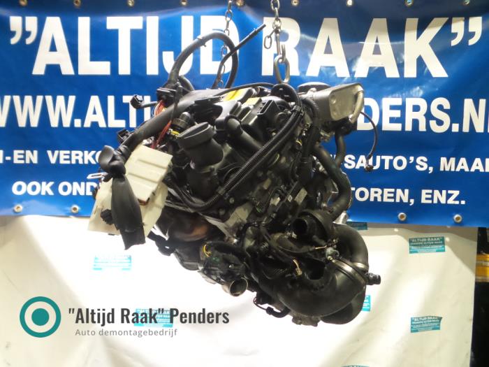 Motor van een BMW X1 (E84) sDrive 20i 2.0 16V Twin Power Turbo 2014