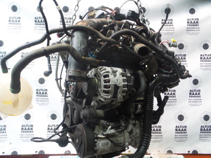 Motor van een Renault Clio 2013