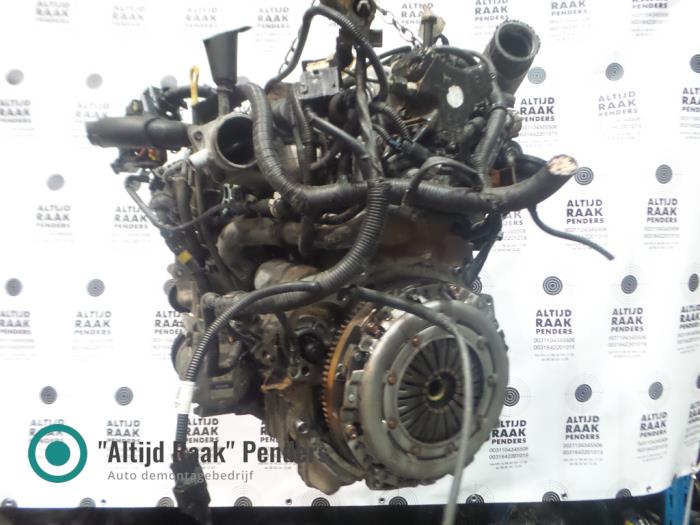 Motor van een Hyundai Tucson (JM) 2.0 CRDi 16V 4x2 2005