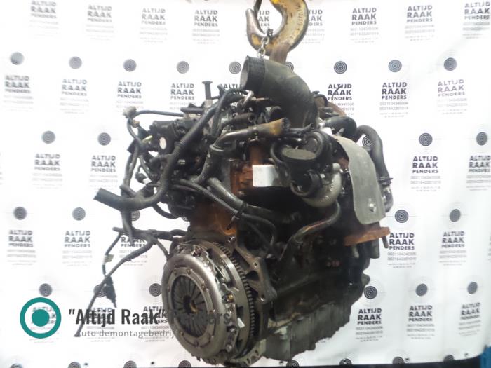 Motor van een Hyundai Tucson (JM) 2.0 CRDi 16V 4x2 2005