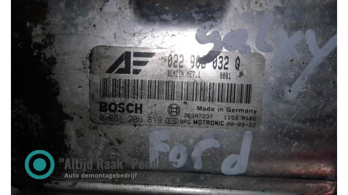 Gebruikte Computer Motormanagement Ford Galaxy (WGR) 2.8i V6 24V Prijs op aanvraag aangeboden door "Altijd Raak" Penders