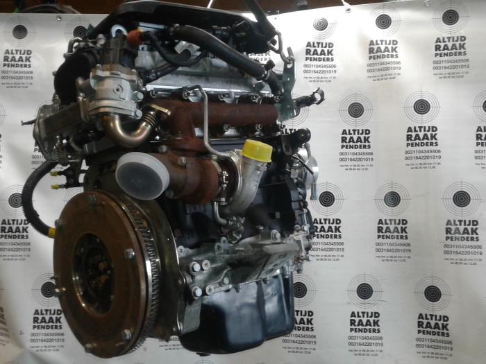 Motor van een Iveco Daily 2014