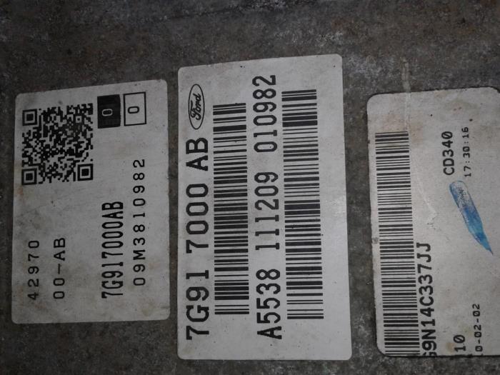 Automaatbak van een Ford S-Max (GBW) 2.0 TDCi 16V 140 2012