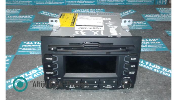 Radio van een Hyundai IX35 2014