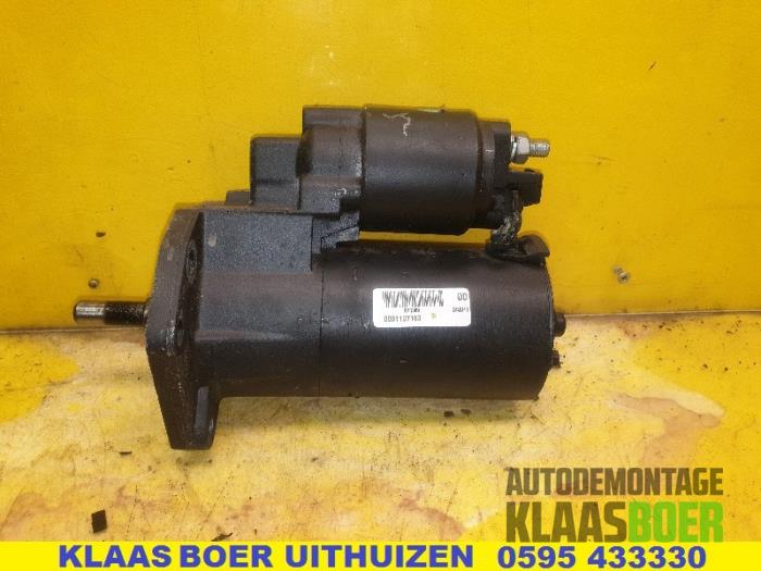 Gebruikte Startmotor Volkswagen Polo III (6N1) 1.6i 75 Prijs € 45,00 Margeregeling aangeboden door Autodemontage Klaas Boer
