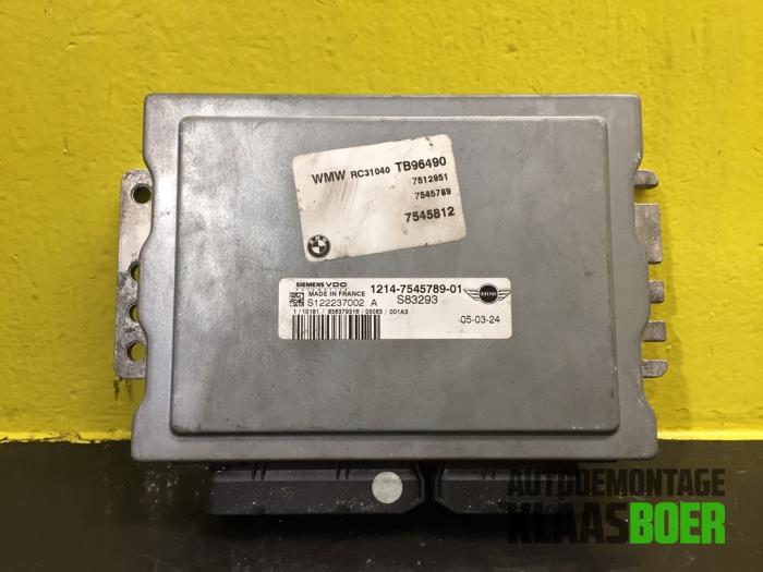 Gebruikte Computer Motormanagement BMW Mini (R50/53) 1.6 16V Cooper Prijs € 75,00 Margeregeling aangeboden door Autodemontage Klaas Boer