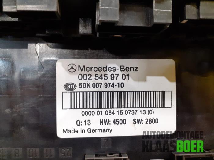 Comfort Module van een Mercedes C-Klasse 2002