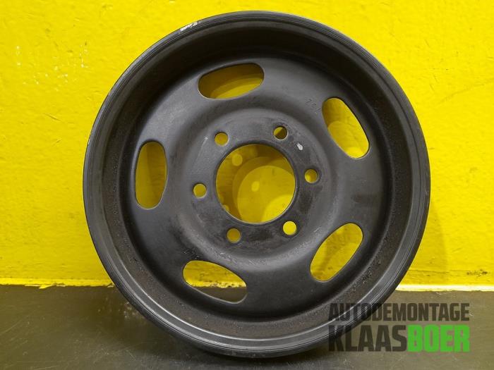 Gebruikte Krukas Poelie Opel Corsa D 1.4 16V Twinport Prijs € 25,00 Margeregeling aangeboden door Autodemontage Klaas Boer