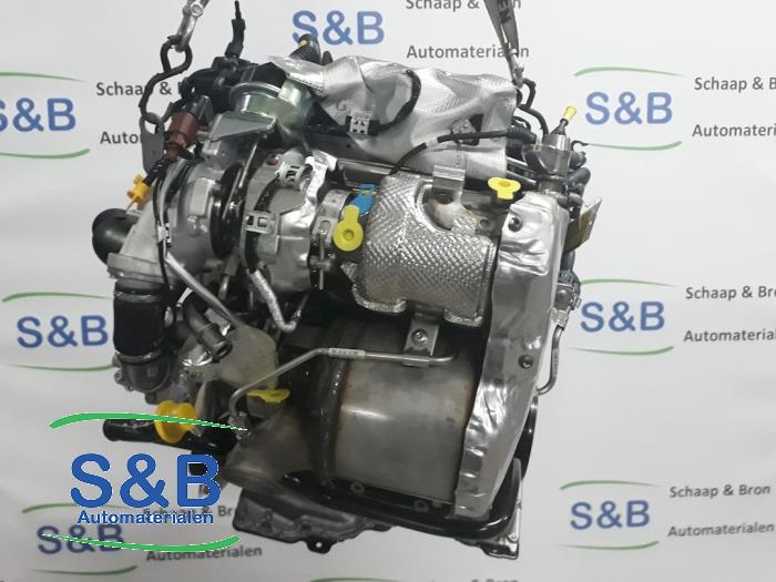 Motor van een Volkswagen Passat (3G2)  2017