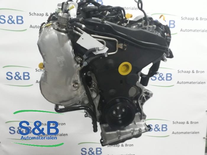 Motor van een Volkswagen Passat (3G2)  2017