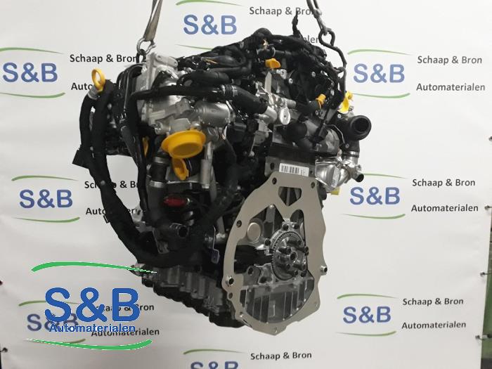 Motor van een Volkswagen Passat (3G2)  2017