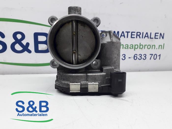 Gebruikte Gasklephuis Audi A6 (C6) 3.2 V6 24V FSI Prijs € 175,00 Margeregeling aangeboden door Schaap & Bron