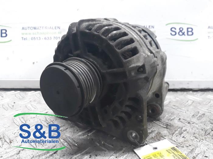 Gebruikte Dynamo Seat Toledo (1M2) 1.9 TDI 110 Prijs € 70,00 Margeregeling aangeboden door Schaap & Bron
