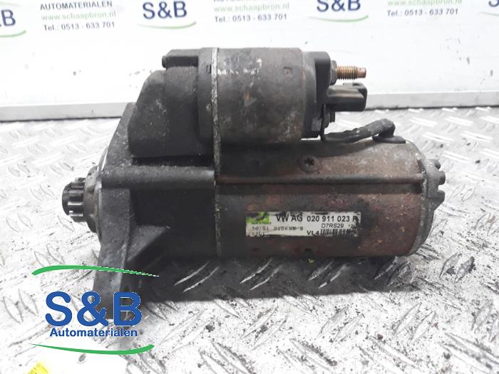 Gebruikte Startmotor Volkswagen Golf IV (1J1) 1.9 SDI Prijs € 40,00 Margeregeling aangeboden door Schaap & Bron