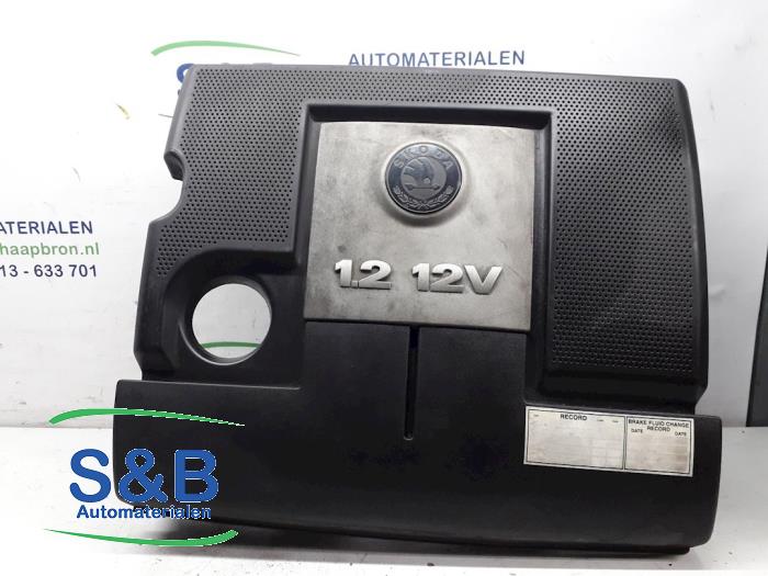 Gebruikte Afdekplaat motor Skoda Fabia (6Y2) 1.2 HTTP Prijs € 30,00 Margeregeling aangeboden door Schaap & Bron