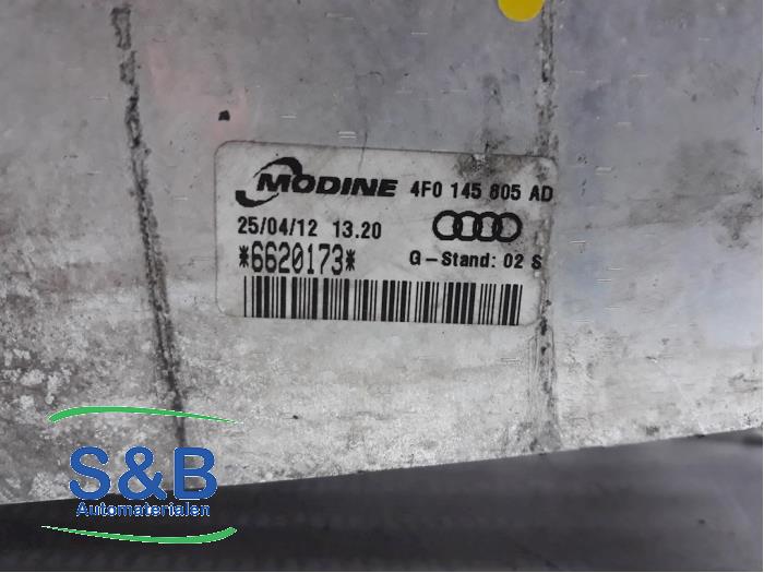 Intercooler van een Audi A6 Avant (C6) 2.0 TDI 16V 2006