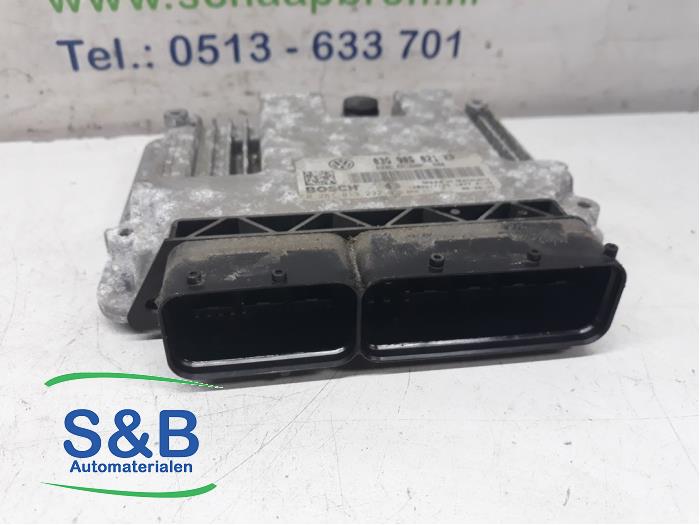 Gebruikte Computer Motormanagement Volkswagen Golf Plus (5M1/1KP) 1.9 TDI 90 Prijs € 150,00 Margeregeling aangeboden door Schaap & Bron