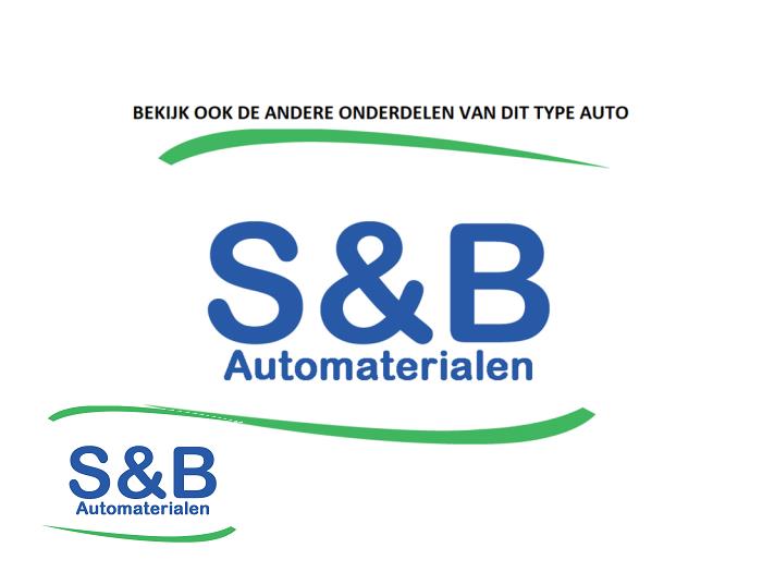 Kontaktslot+Sleutel van een Volkswagen Golf VII (AUA) 1.4 TSI 16V 2015