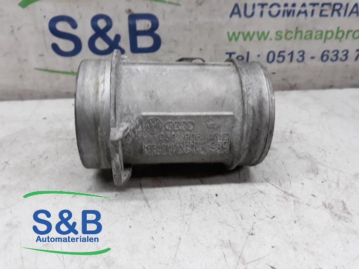 Gebruikte Luchtmassameter Audi A4 (B6) 2.5 TDI V6 Quattro Prijs € 40,00 Margeregeling aangeboden door Schaap & Bron