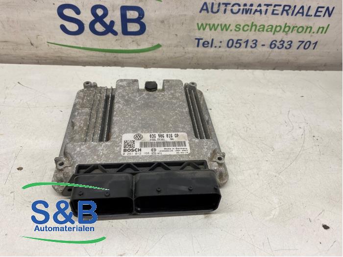 Gebruikte Computer Motormanagement Volkswagen Caddy III (2KA,2KH,2CA,2CH) 2.0 SDI Prijs € 100,00 Margeregeling aangeboden door Schaap & Bron