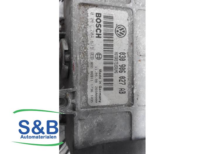 Gebruikte Computer Motormanagement Volkswagen Polo Variant (6KV5) 1.4 60 Prijs € 90,00 Margeregeling aangeboden door Schaap & Bron