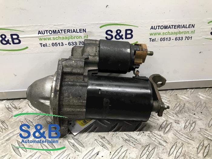 Gebruikte Startmotor Volkswagen Passat (3B3) 2.0 Prijs € 40,00 Margeregeling aangeboden door Schaap & Bron