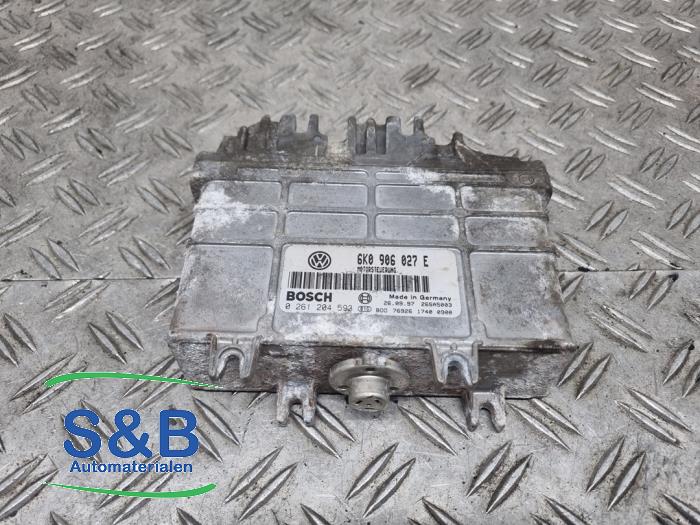 Gebruikte Computer Motormanagement Volkswagen Polo Variant (6KV5) 1.4 60 Prijs € 50,00 Margeregeling aangeboden door Schaap & Bron