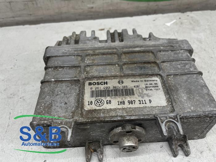 Gebruikte Computer Motormanagement Volkswagen Vento (1H2) 1.8 i Prijs € 60,00 Margeregeling aangeboden door Schaap & Bron