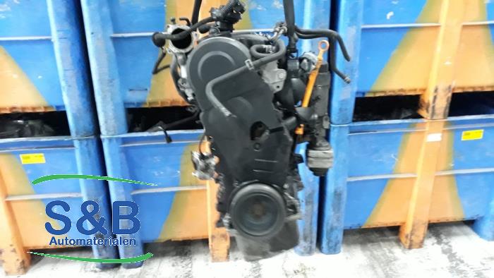 Motor van een Skoda Octavia (1U2) 1.9 TDi 100 2009
