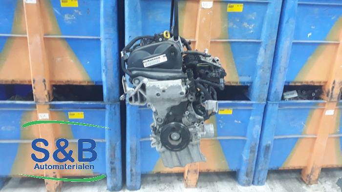 Motor van een Volkswagen Caddy IV 1.0 TSI 12V 2018