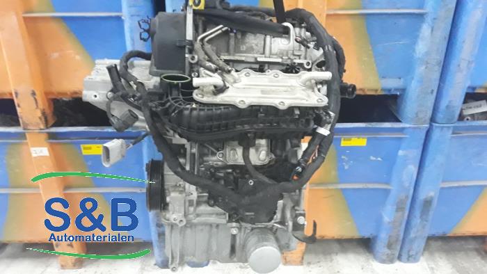 Motor van een Volkswagen Caddy IV 1.0 TSI 12V 2018