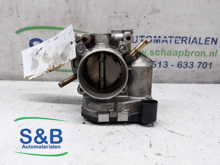 Gasklephuis van een Seat Toledo (1M2) 1.8 20V 2003