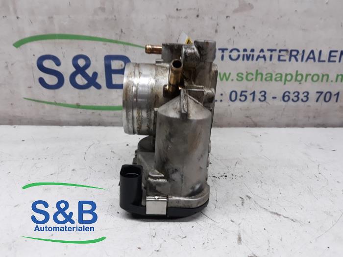 Gasklephuis van een Seat Toledo (1M2) 1.8 20V 2003