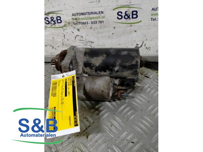 Gebruikte Startmotor Volkswagen Polo IV (9N1/2/3) 1.4 TDI 70 Prijs € 40,00 Margeregeling aangeboden door Schaap & Bron