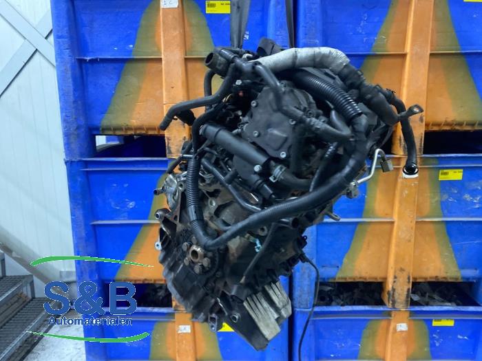 Motor van een Volkswagen Polo IV (9N1/2/3) 1.4 TDI 70 2007