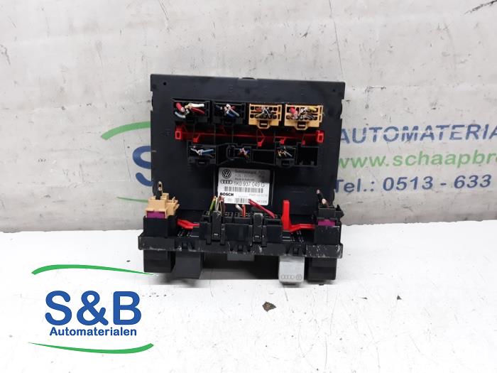 Gebruikte Boordcomputer Volkswagen Touran (1T1/T2) 2.0 TDI 16V 136 Prijs € 100,00 Margeregeling aangeboden door Schaap & Bron