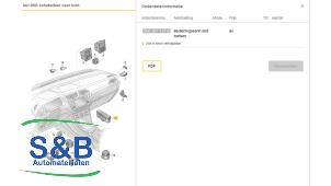 Gebruikte PDC Schakelaar Volkswagen Tiguan (AD1) 1.5 TSI 16V Prijs € 20,00 Margeregeling aangeboden door Schaap & Bron