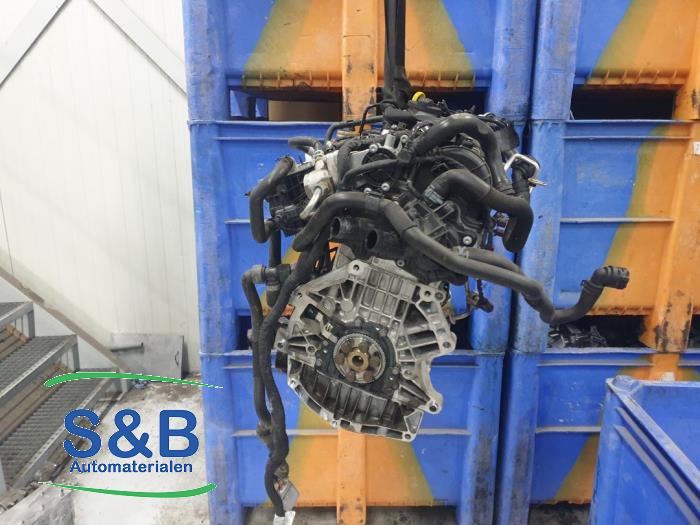 Motor van een Volkswagen Polo VI (AW1) 1.0 TSI 12V 2018